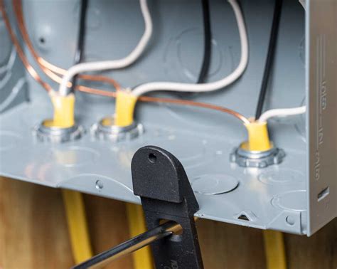 electric box knockout|open knockouts in electrical panels.